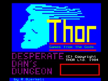 Desperate Dan's Dungeon (1984)(Thor)[h TSTH] screen shot title